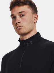 Футболка Under Armour QUALIFIER RUN 1/4 ZIP-BLK