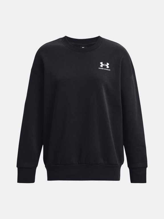 Кофта Under Armour Essential Flc OS Crew-BLK