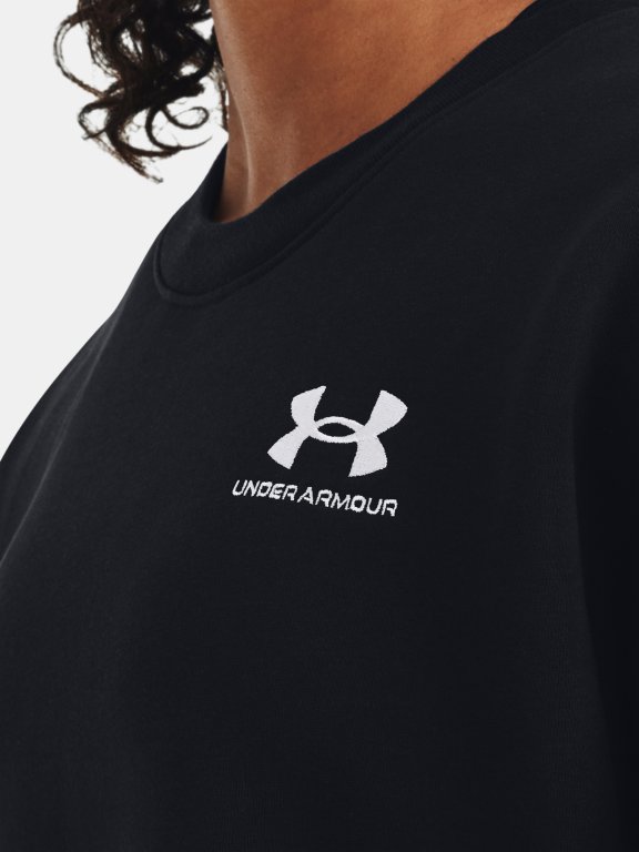 Кофта Under Armour Essential Flc OS Crew-BLK