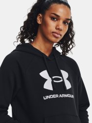 Світшот Under Armour Rival Fleece Big Logo Hdy W - чорний