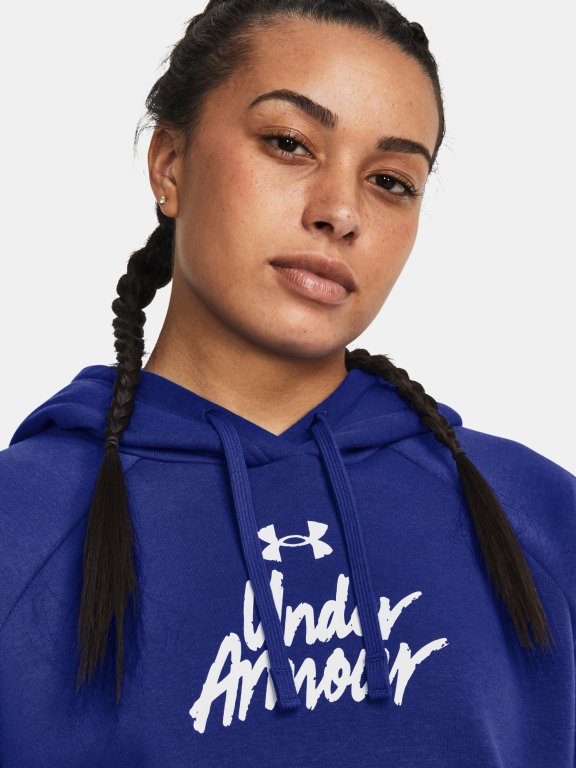 Mikina Under Armour UA Rival Fleece Graphic Hdy-BLU