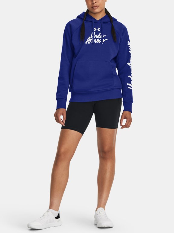 Mikina Under Armour UA Rival Fleece Graphic Hdy-BLU