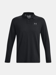 Футболка Under Armour UA Performance 3.0 LS Polo-BLK