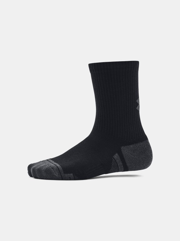 Шкарпетки Under Armour Y UA Perform Tech 3p Crew-BLK