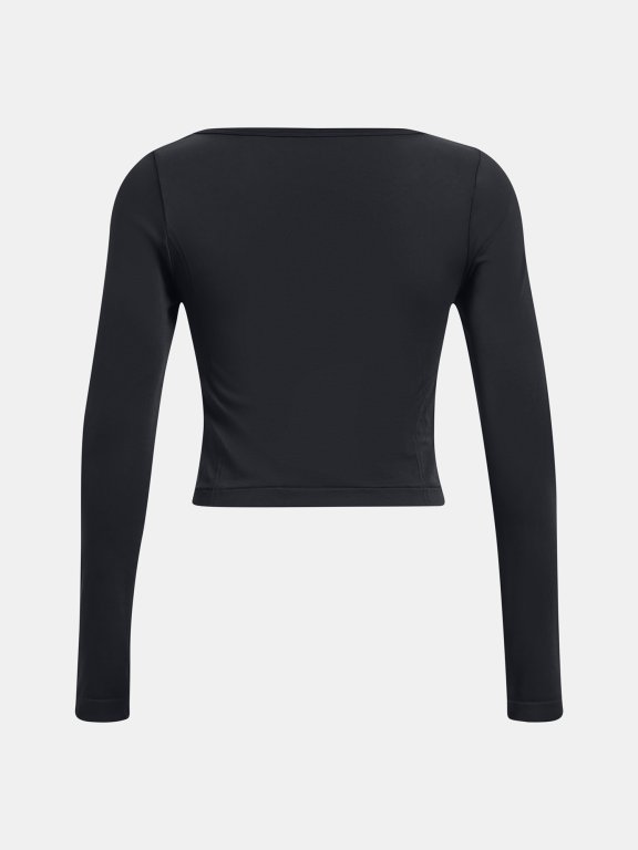 Футболка Under Armour UA Train Seamless LS-BLK