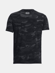 Футболка Under Armour UA SPORSTYLE LOGO AOP SS J - чорна