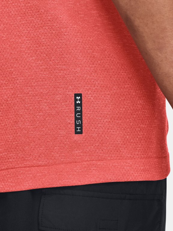 Tričko Under Armour UA Rush Seamless Legacy SS-RED