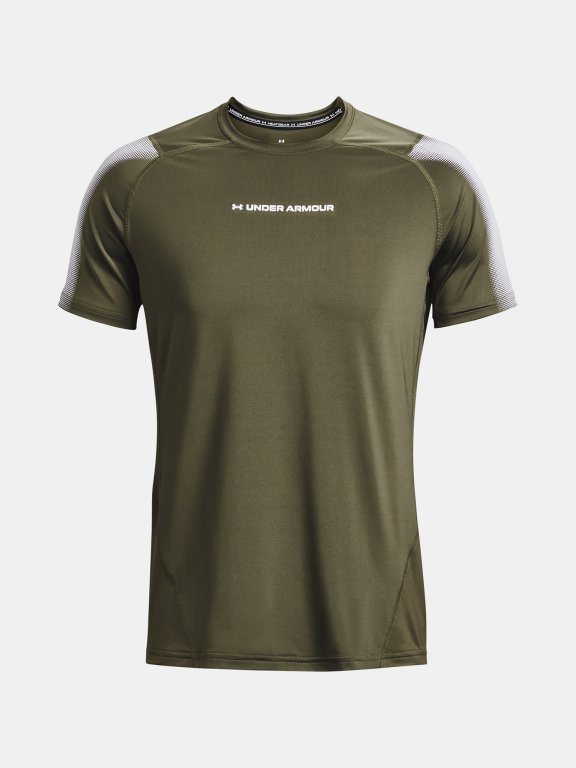 Футболка Under Armour UA HG Armour Nov Fitted SS M - зелена