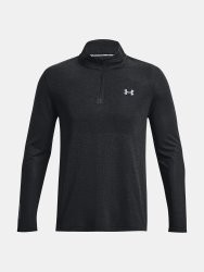 Футболка Under Armour UA SEAMLESS STRIDE 1/4 ZIP-BLK