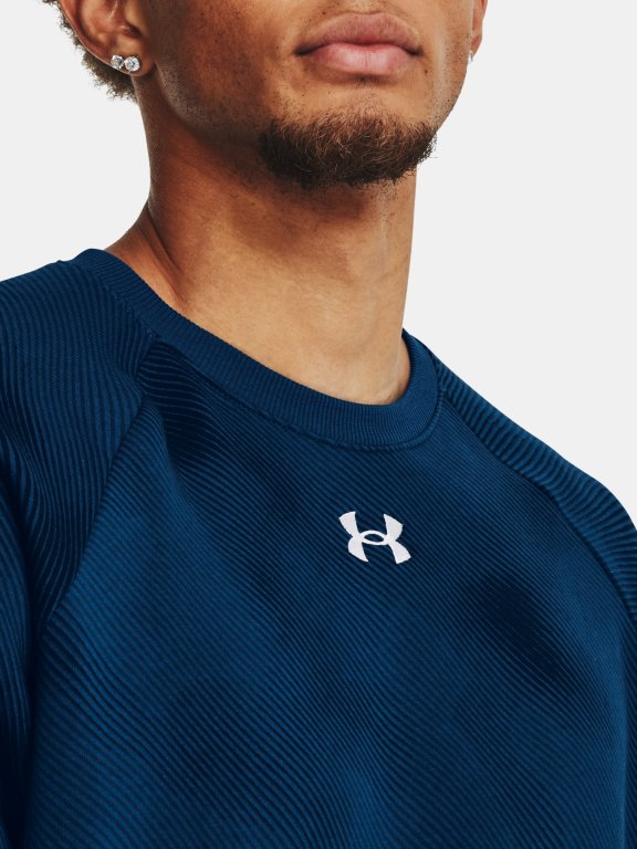 Світшот Under Armour UA Rival Fleece Printed Crew M - синій
