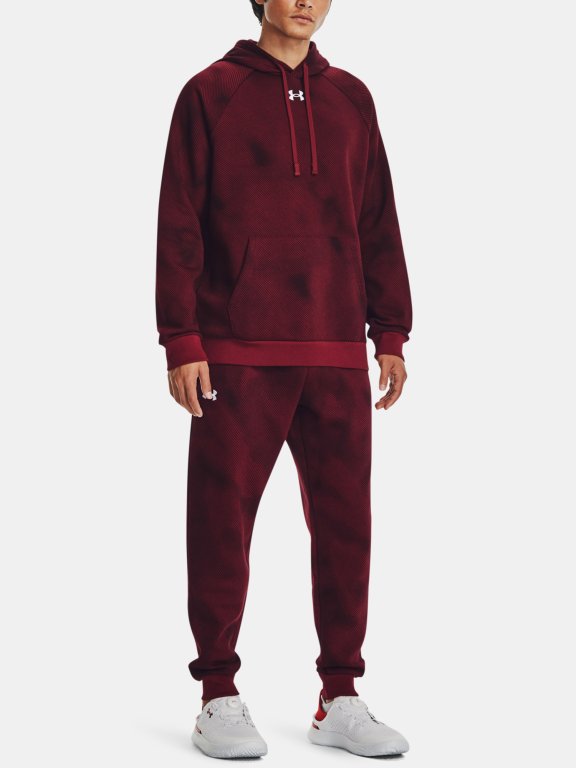 Худі Under Armour UA Rival Fleece Printed HD M - червоне