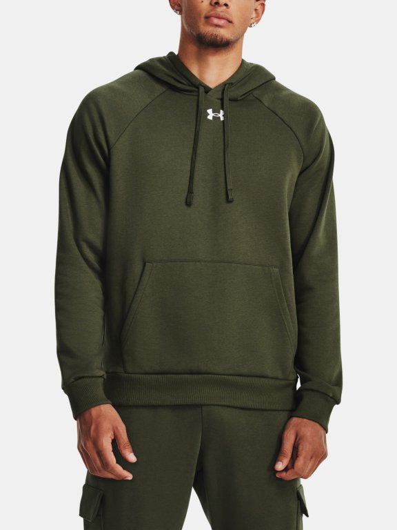 Худі Under Armour UA Rival Fleece Hoodie M - зелений