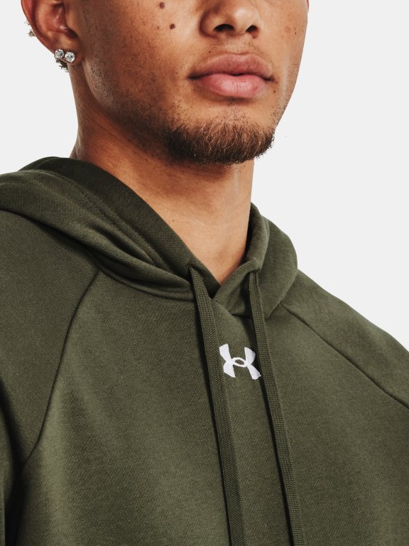 Худі Under Armour UA Rival Fleece Hoodie M - зелений