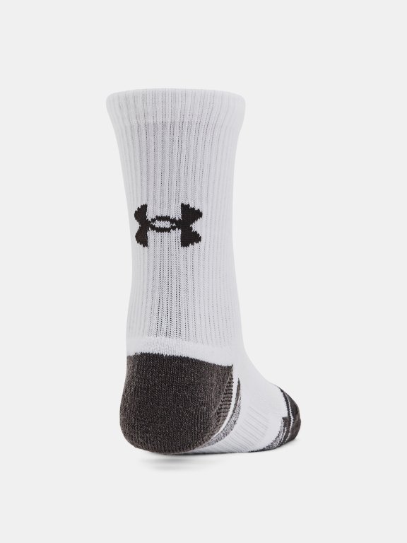 Шкарпетки Under Armour Y UA Perform Tech 3p Crew-WHT