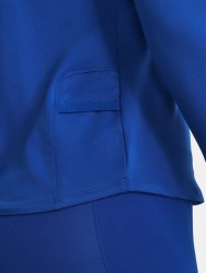 Футболка Under Armour UA Qualifier Run 1/2 Zip-BLU