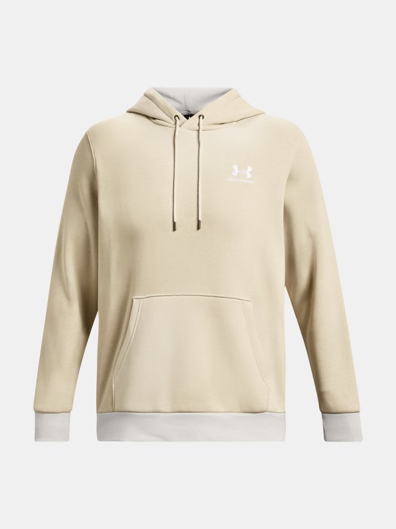 Світшот Under Armour UA Essential Flc Novelty HD M - бежевий
