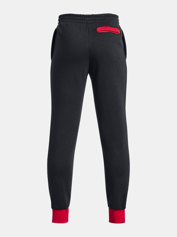 Штани Under Armour UA Rival Fleece Script Jgrs-BLK