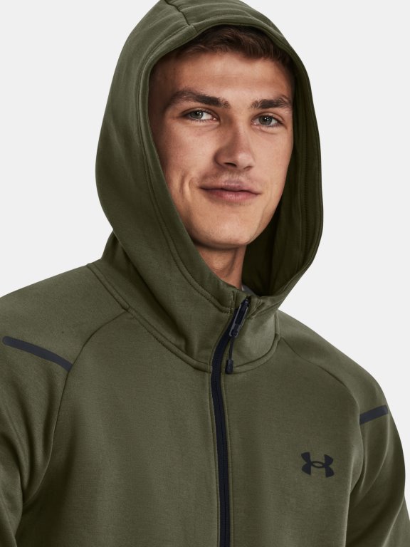 Кофта Under Armour UA Unstoppable Flc FZ M - зелена