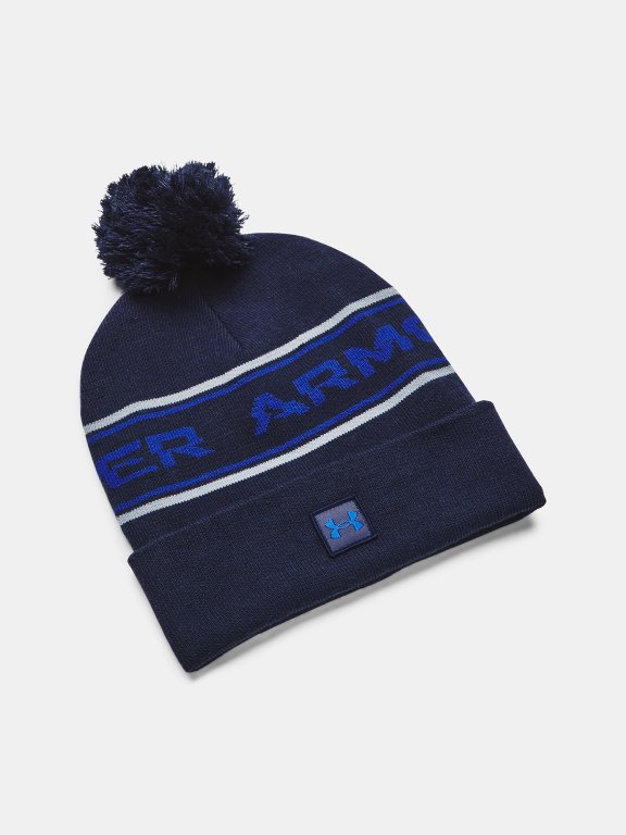 Шапка Under Armour UA Pom Beanie M - синя
