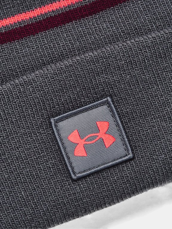 Шапка Under Armour UA Pom Beanie M - сіра
