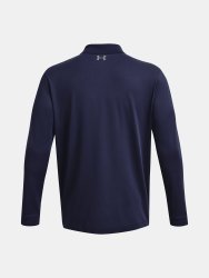 Футболка Under Armour UA Performance 3.0 LS Polo-BLU