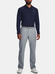 Футболка Under Armour UA Performance 3.0 LS Polo-BLU