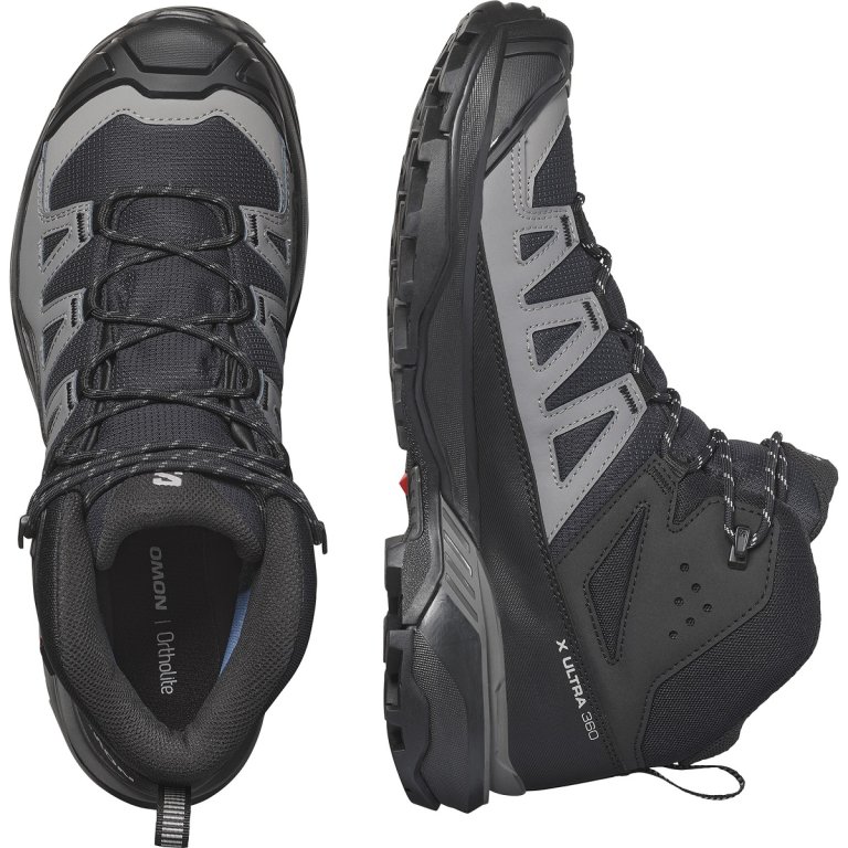 Взуття Salomon X Ultra 360 Mid GTX M - чорне