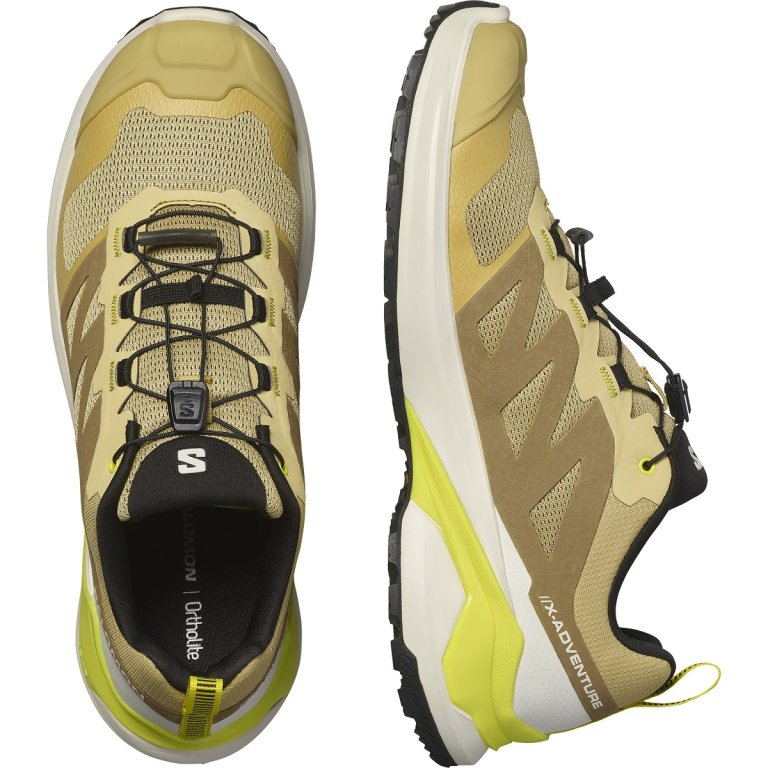 Кросівки Salomon X-Adventure M - зелений/жовтий