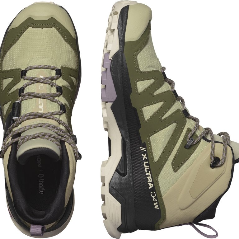 Взуття Salomon X Ultra 4 Mid GTX W - зелене
