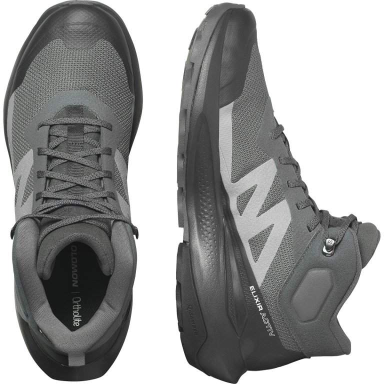 Взуття Salomon Elixir Activ Mid GTX M - сіре