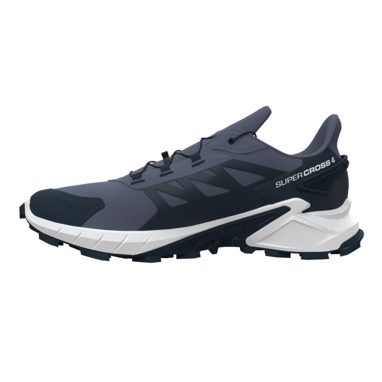 Кросівки Salomon Supercross 4 GTX M - сині / чорні / сірі