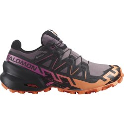 Кросівки Salomon Speedcross 6 GTX W - сірі / чорні / помаранчеві