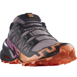 Кросівки Salomon Speedcross 6 GTX W - сірі / чорні / помаранчеві