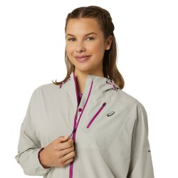 Куртка Asics Fujitrail W - бежевий