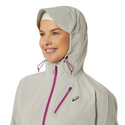 Куртка Asics Fujitrail W - бежевий