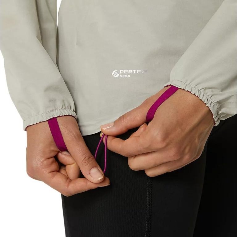Куртка Asics Fujitrail W - бежевий