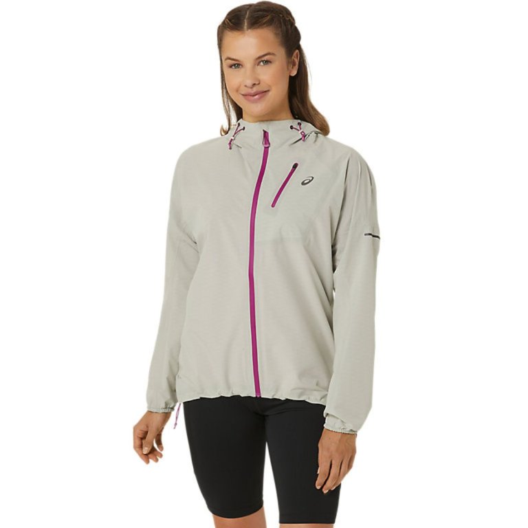 Куртка Asics Fujitrail W - бежевий