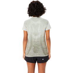Футболка Asics Seamless SS Top W - зелений/сірий