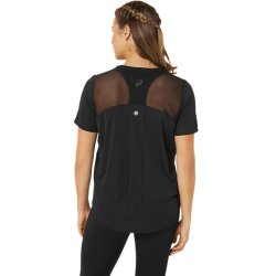Top Asics Road SS W - čierna