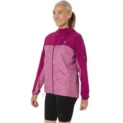 Bunda Asics Fujitrail Packable Windbreaker W - růžová