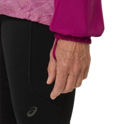 Bunda Asics Fujitrail Packable Windbreaker W - růžová