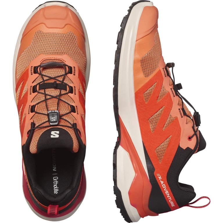 Кросівки Salomon X-Adventure M - оранжевий/червоний