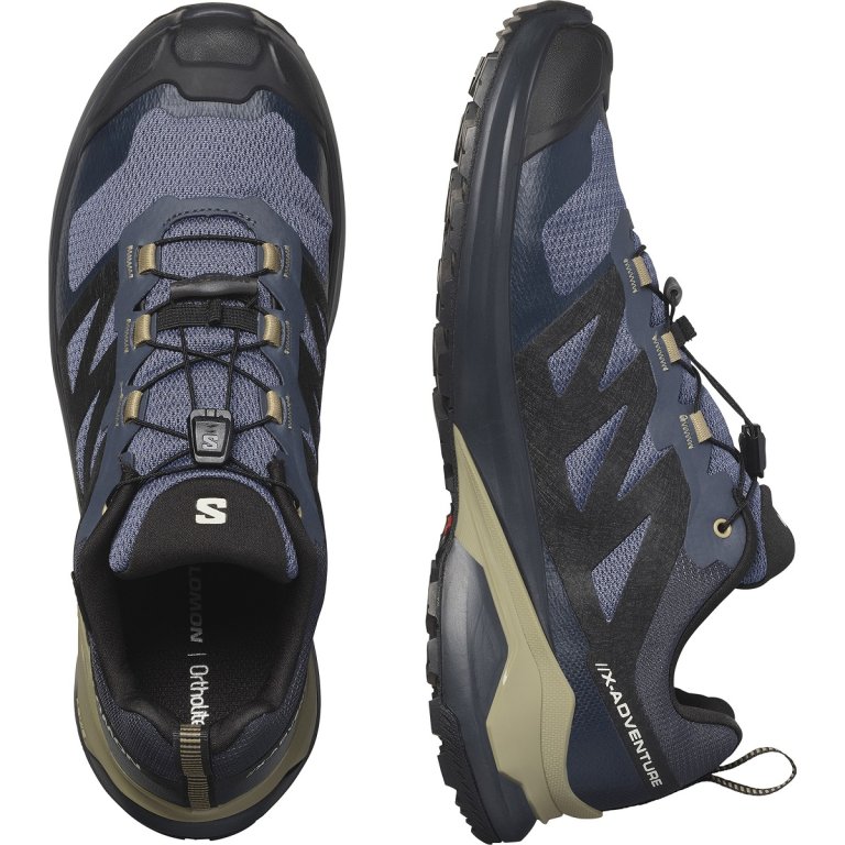 Кросівки Salomon X-Adventure GTX M - синій / чорний