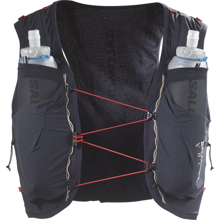 Рюкзак Salomon S/LAB Ultra 10 з флягами - чорний