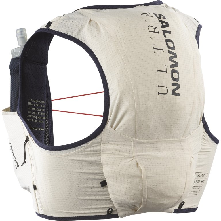 Рюкзак Salomon S/LAB Ultra 10 LTD з флягами - білий