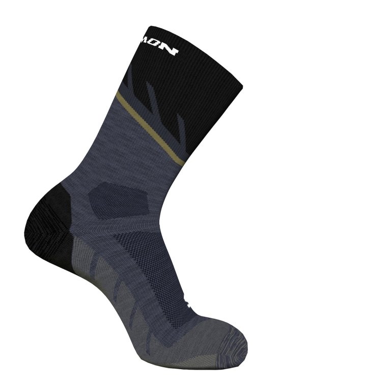 Шкарпетки Salomon Speedcross Crew Socks - сині/чорні