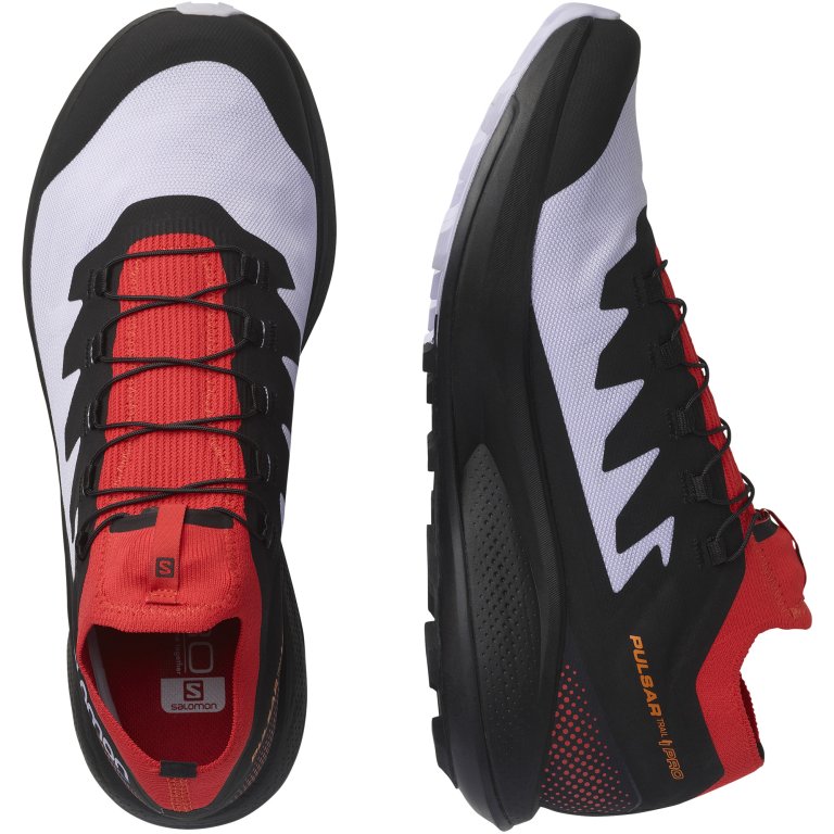 Obuv Salomon Pulsar Trail Pro M - černá/bílá/červená