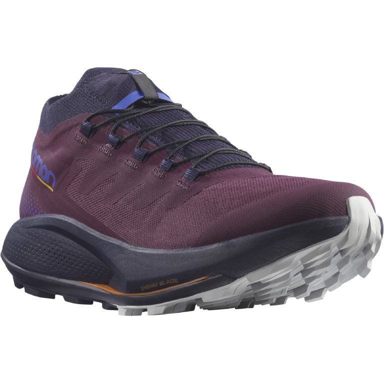 Взуття Salomon PULSAR TRAIL PRO W - бордовий/чорний