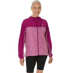 Bunda Asics Fujitrail Packable Windbreaker W - růžová