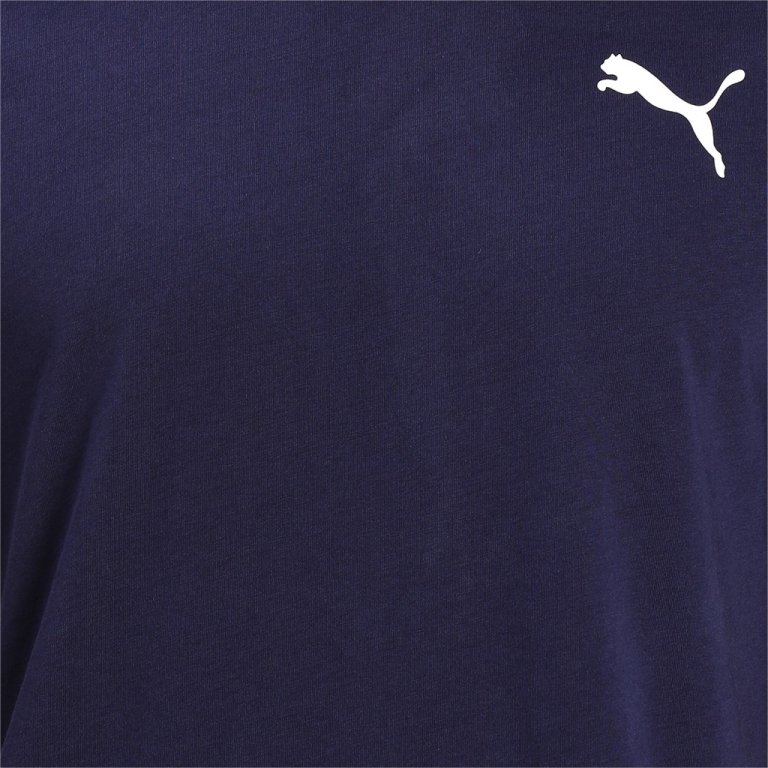 Футболка Puma ESS Small Logo Tee M - синя